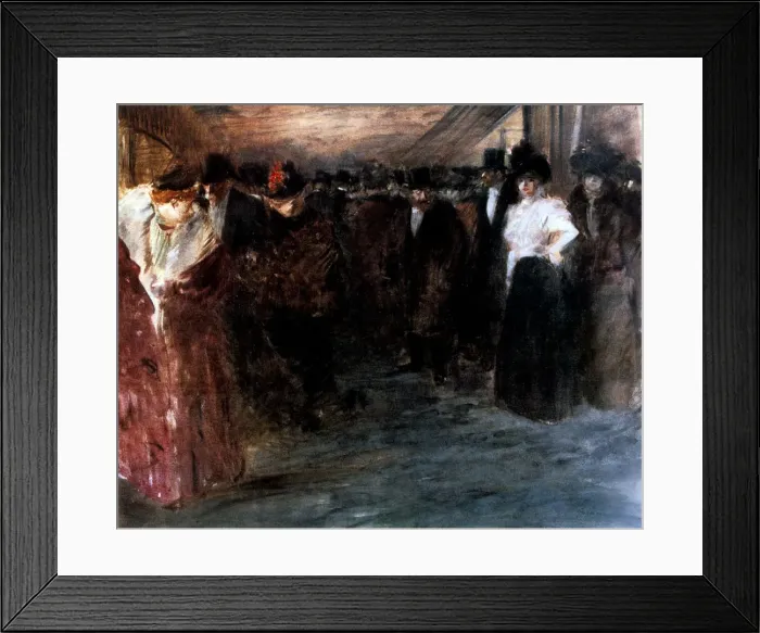 Framed Print : Music-Hall, 1895-1896. Artist: Jean Louis Forain Framed Print : Music-Hall, 1895-1896. Artist: Jean Louis Forain