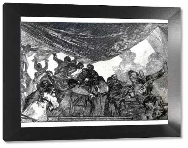 Clear Fantasy, 1819-1823. Artist: Francisco Goya