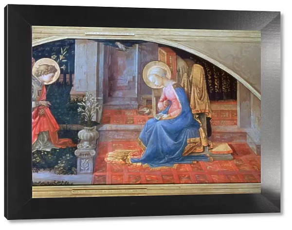The Annunciation, c1450-1453. Artist: Filippino Lippi