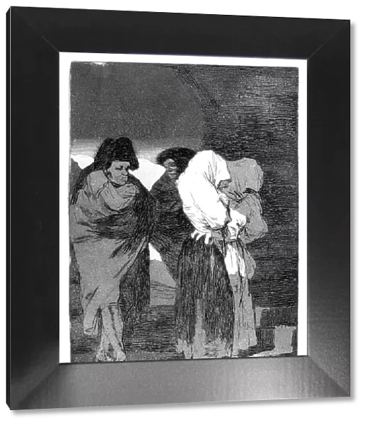 Poor little girls!, 1799. Artist: Francisco Goya