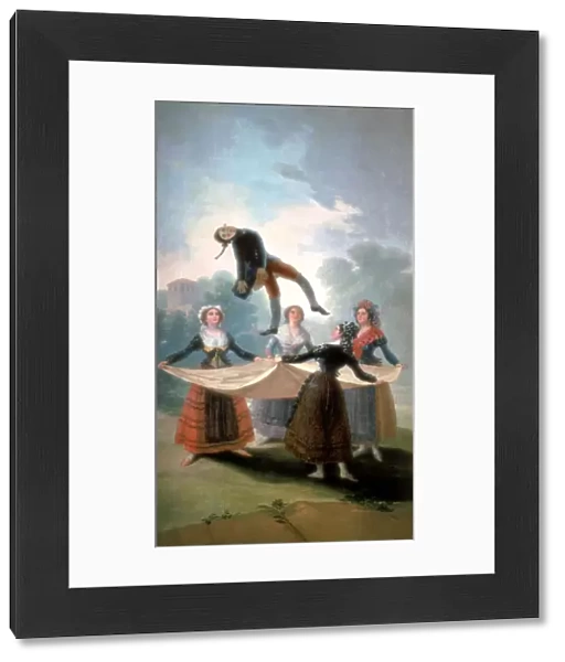 The Puppet, 1792. Artist: Francisco Goya