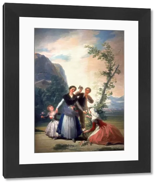 The Florists or Spring, 1786. Artist: Francisco Goya