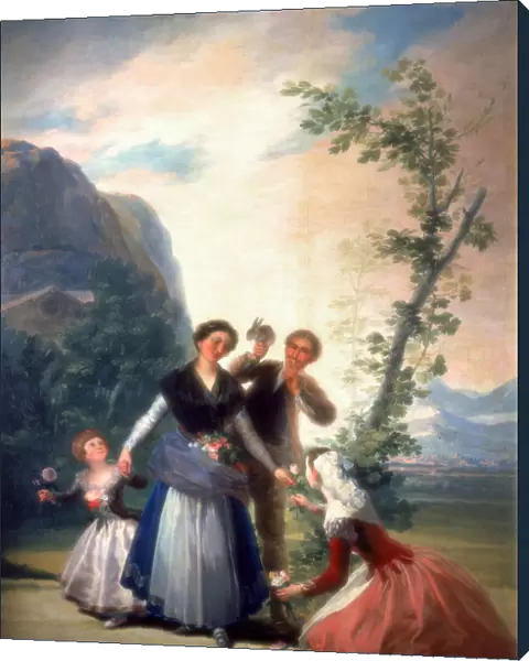 The Florists or Spring, 1786. Artist: Francisco Goya