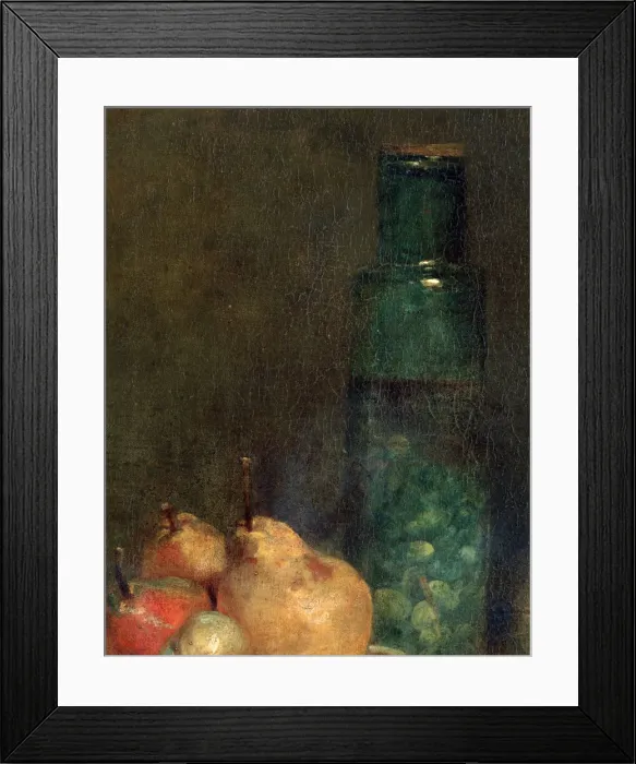 Framed Print : The Jar of Olives, (detail), 1760. Artist: Jean-Simeon Chardin Framed Print : The Jar of Olives, (detail), 1760. Artist: Jean-Simeon Chardin