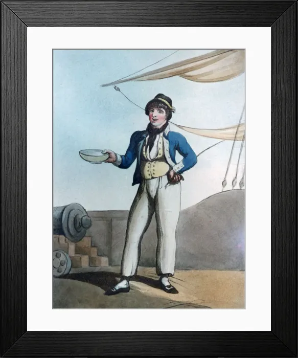 Framed Print : Sailor, 1799. Artist: Thomas Rowlandson Framed Print : Sailor, 1799. Artist: Thomas Rowlandson