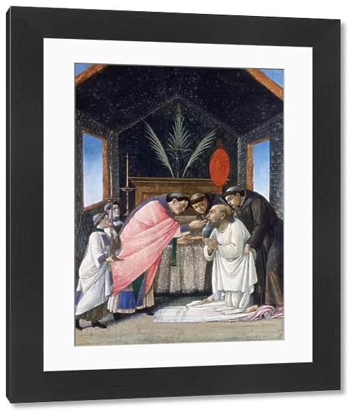 The Last Communion of St Jerome, c1495. Artist: Sandro Botticelli