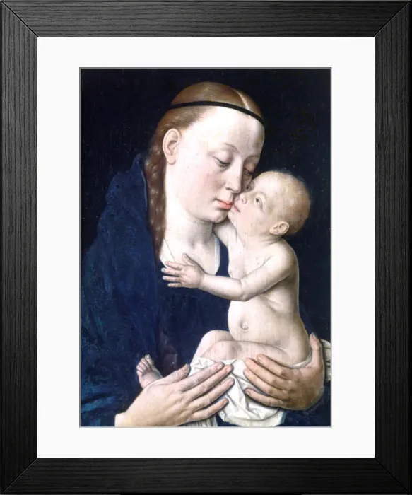 Framed Print : Virgin and Child, 15th Century. Artist: Dieric Bouts Framed Print : Virgin and Child, 15th Century. Artist: Dieric Bouts