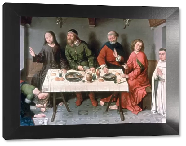 Christ in the House of Simon, 1440 s. Artist: Dieric Bouts