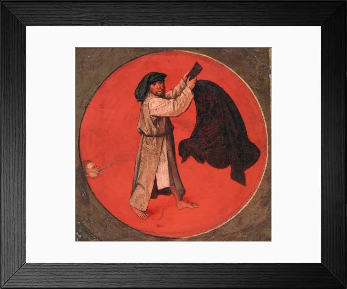 Framed Print : He Shakes out his coat according to the wind, c1558-1560. Artist: Pieter Bruegel the Elder Framed Print : He Shakes out his coat according to the wind, c1558-1560. Artist: Pieter Bruegel the Elder