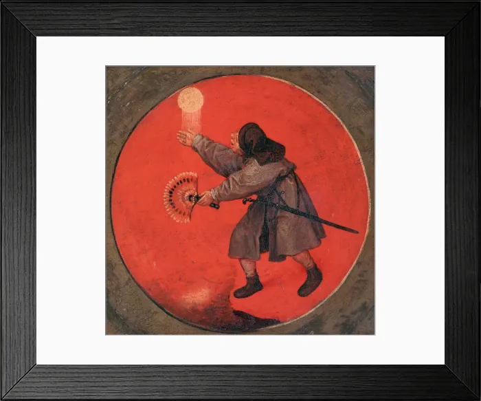 Framed Print : He cannot tolerate the sun shimmering in the water, c1558-1560. Artist: Pieter Bruegel the Elder Framed Print : He cannot tolerate the sun shimmering in the water, c1558-1560. Artist: Pieter Bruegel the Elder