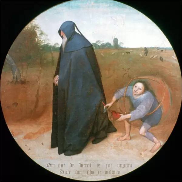 Misanthrope, 1568. Artist: Pieter Bruegel the Elder