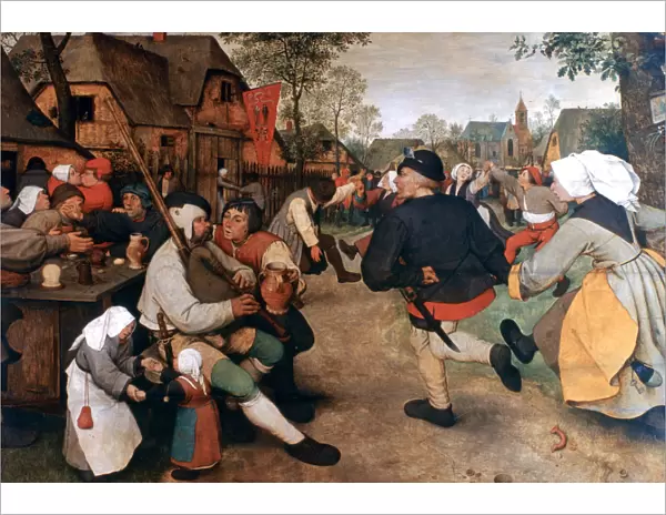 The Peasant Dance, 1568-1569. Artist: Pieter Bruegel the Elder