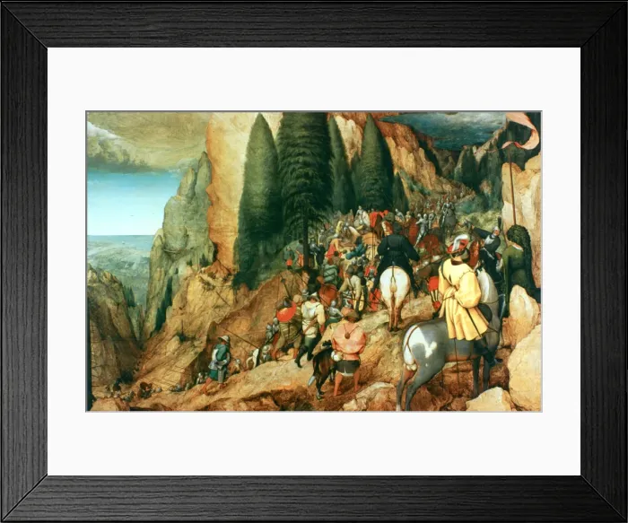 Framed Print : The Conversion of St Paul, 1567. Artist: Pieter Bruegel the Elder Framed Print : The Conversion of St Paul, 1567. Artist: Pieter Bruegel the Elder