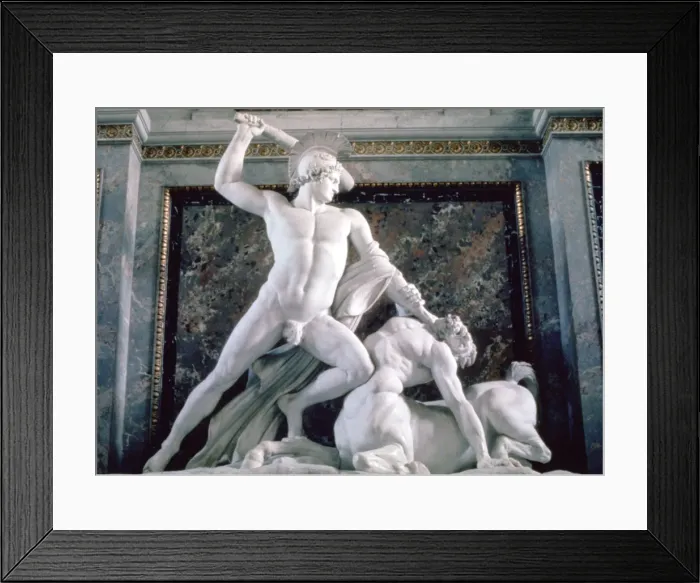 Framed Print : Theseus and the Centaur, 1804-1819. Artist: Antonio Canova