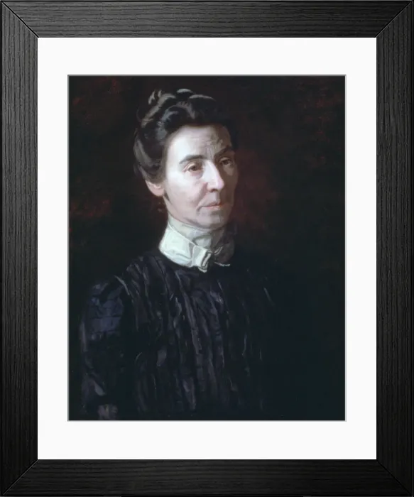 Framed Print : Mary Adeline Williams, 1899. Artist: Thomas Eakins Framed Print : Mary Adeline Williams, 1899. Artist: Thomas Eakins