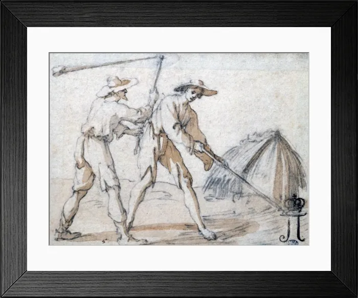 Framed Print : The Mouths Labour, c1592-1635. Artist: Jacques Callot Framed Print : The Mouths Labour, c1592-1635. Artist: Jacques Callot
