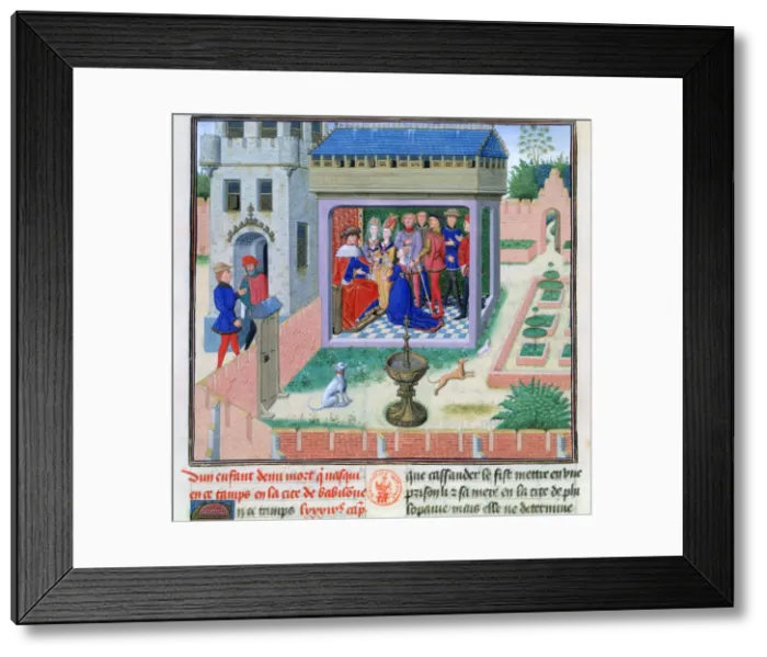 Framed Print : Alexander the Great, 15th century Framed Print : Alexander the Great, 15th century