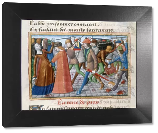 Massacre of the inhabitants of Paris, May 1413, (1484)