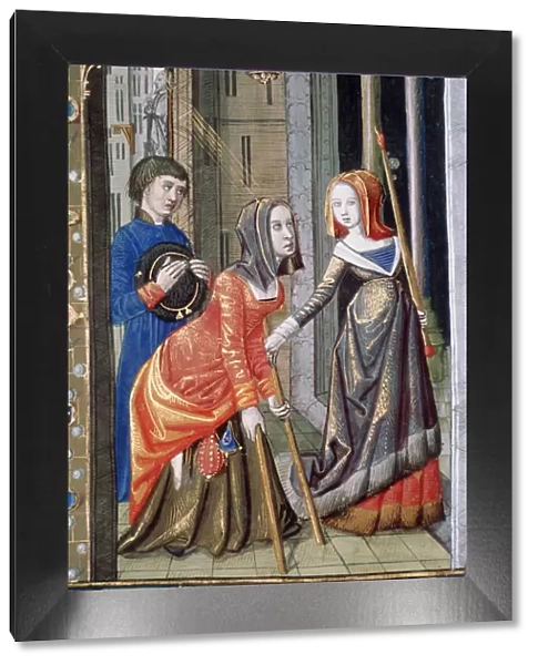 Curing of a hemiplegic, 15th century