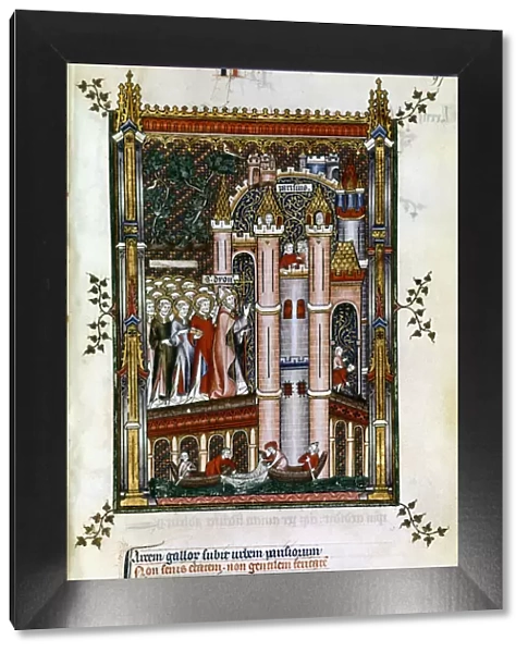 St Denis at the gates of Paris, 1317