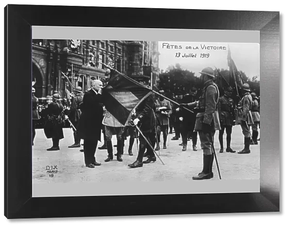 Grand victory parade, Paris, France, 14 July 1919