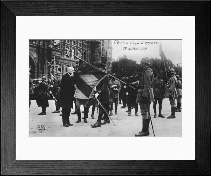 Framed Print : Grand victory parade, Paris, France, 14 July 1919 Framed Print : Grand victory parade, Paris, France, 14 July 1919
