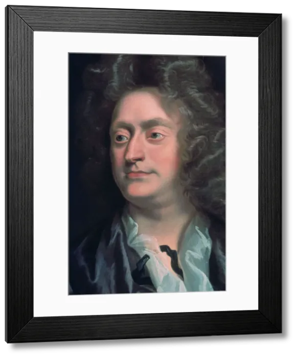 Framed Print : Henry Purcell, (detail), 1695. Artist: John Closterman Framed Print : Henry Purcell, (detail), 1695. Artist: John Closterman