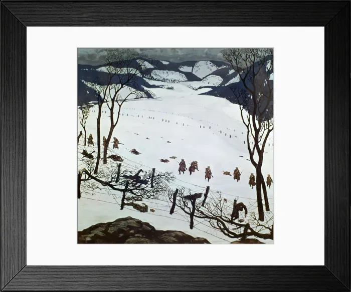 Framed Print : Defensive position of the Vienna Infantry Regiment, 1915 Framed Print : Defensive position of the Vienna Infantry Regiment, 1915