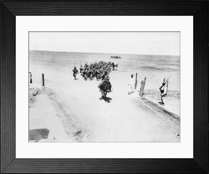 Framed Print : The French Foreign Legion on manoeuvres, Boudenib, Morocco, 1911 Framed Print : The French Foreign Legion on manoeuvres, Boudenib, Morocco, 1911