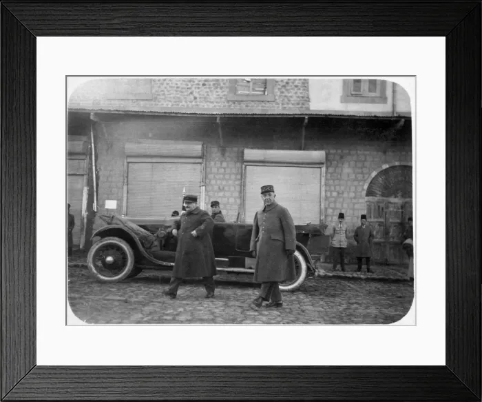 Framed Print : Officers of the French Foreign Legion, Syria, 20th century Framed Print : Officers of the French Foreign Legion, Syria, 20th century