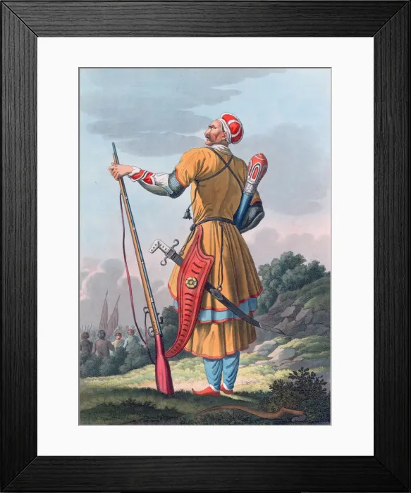 Framed Print : Prince of the Kabardians, 1813 Framed Print : Prince of the Kabardians, 1813