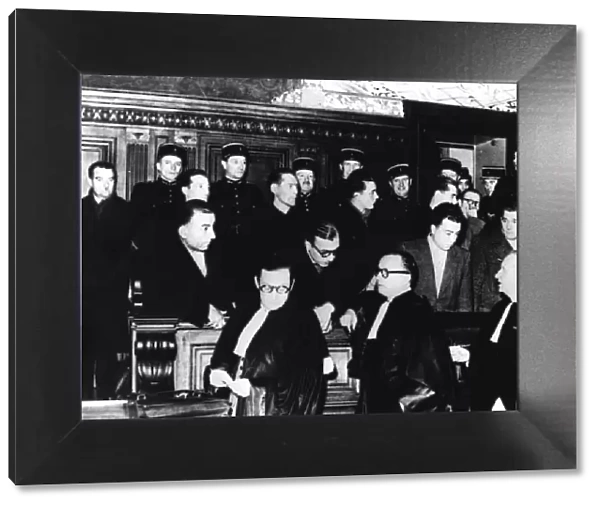 Trial of French members of the Gestapo, Paris, 1-12 December 1944