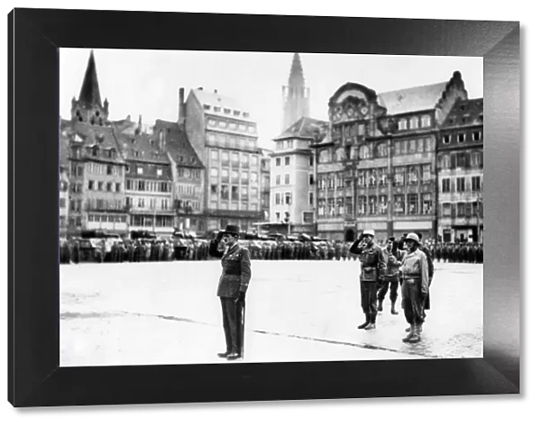 The liberation of Strasbourg, France, November 1944