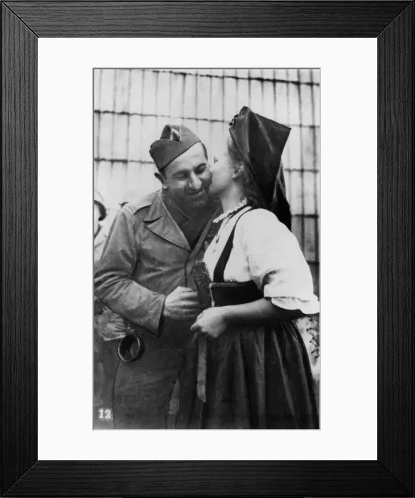 Framed Print : Liberation of Alsace, France, 1944-1945 Framed Print : Liberation of Alsace, France, 1944-1945