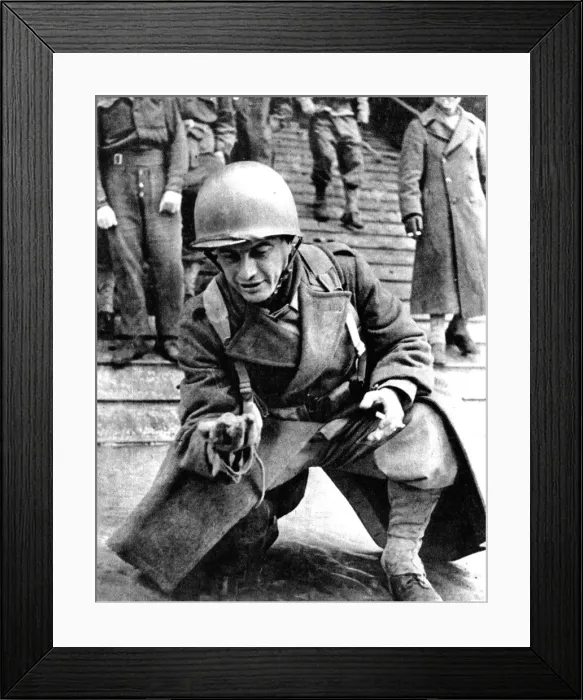 Framed Print : Liberation of France, 1944 Framed Print : Liberation of France, 1944
