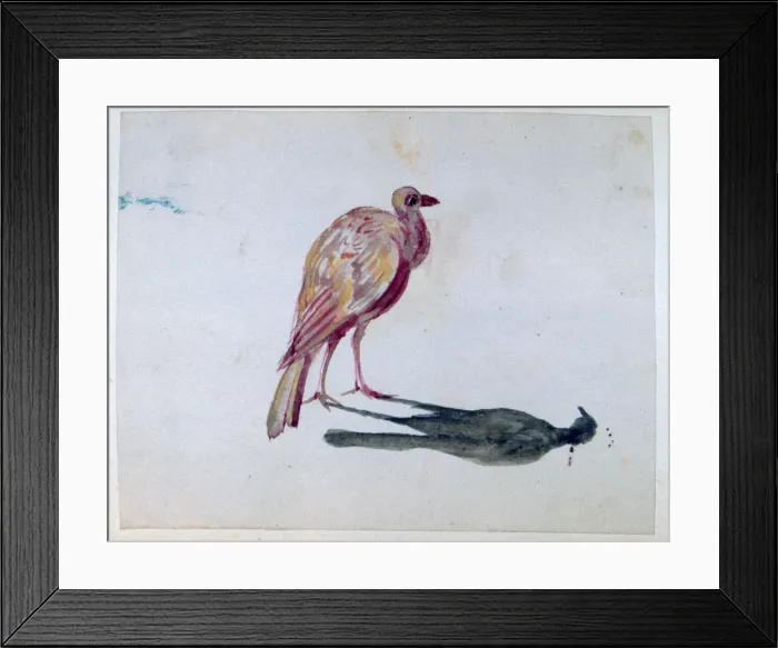 Framed Print : Bird, 1820-1876. Artist: George Sand Framed Print : Bird, 1820-1876. Artist: George Sand