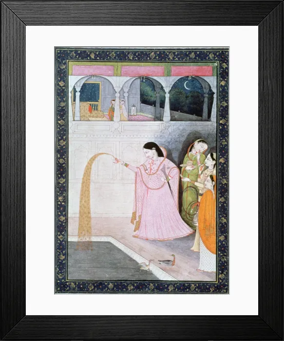 Framed Print : Gold Rain, c1750-1800 Framed Print : Gold Rain, c1750-1800