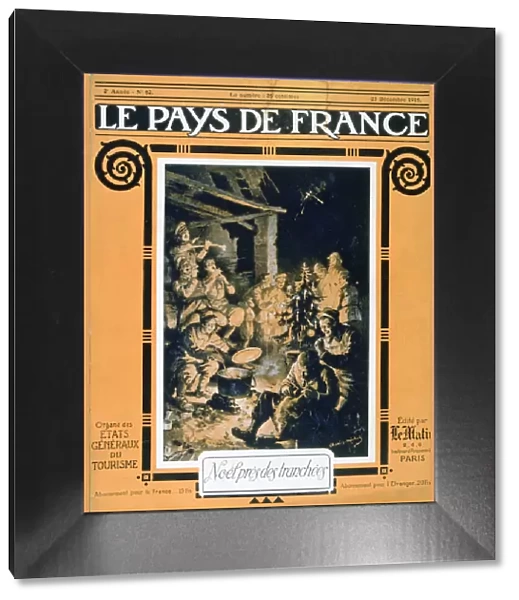 Front cover of Le Pays de France, 23rd December 1915