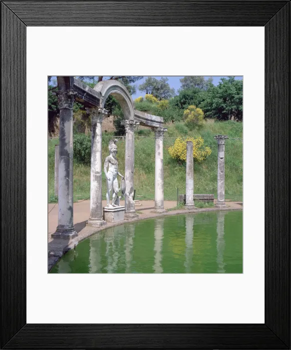 Framed Print : Villa Adriana, Tivoli, Italy Framed Print : Villa Adriana, Tivoli, Italy
