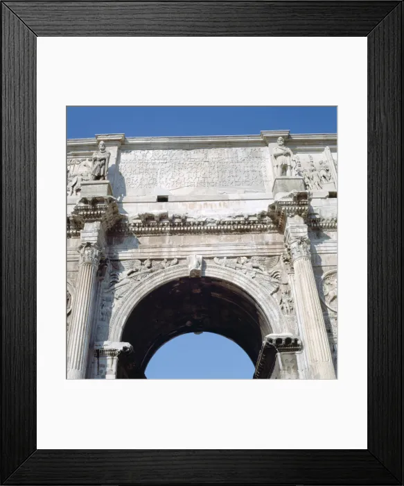 Framed Print : Arch of Constantine, Rome, 4th century Framed Print : Arch of Constantine, Rome, 4th century