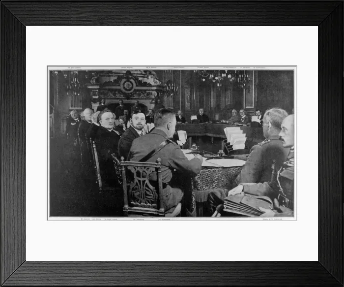 Framed Print : Representatives of the Allied governments, Paris, World War I, 27-29 March 1916 Framed Print : Representatives of the Allied governments, Paris, World War I, 27-29 March 1916