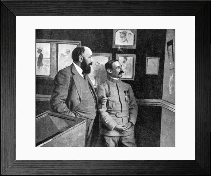 Framed Print : An exhibition of art by French soldiers fighting in Champagne, France, World War, 1915 Framed Print : An exhibition of art by French soldiers fighting in Champagne, France, World War, 1915