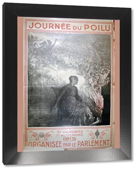 Journee du Poilu, 31 October-1 November 1915, French World War I poster, 1915