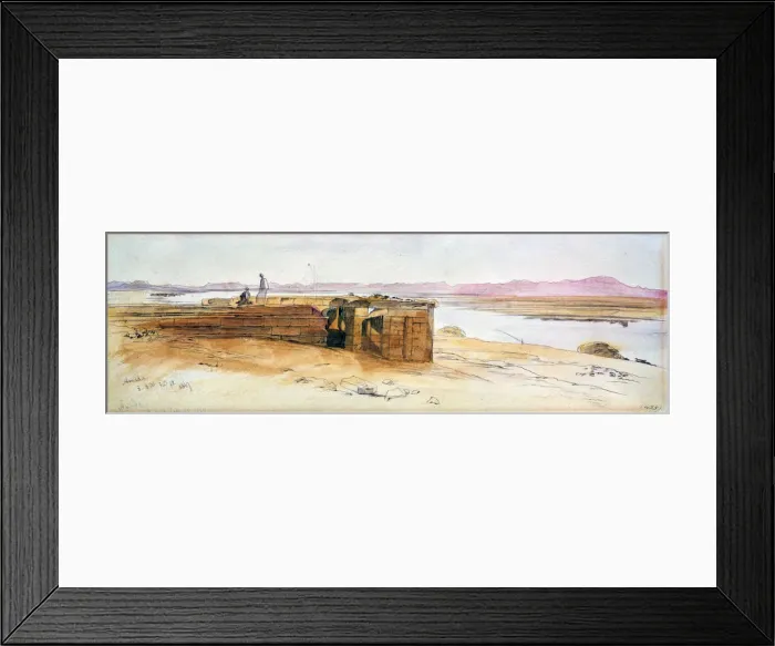 Framed Print : Amada, 12th Febuary 1867. Artist: Edward Lear Framed Print : Amada, 12th Febuary 1867. Artist: Edward Lear
