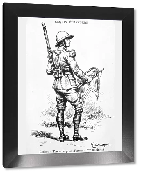 Bugler, 5th Regiment of the French Foreign Legion, 20th century