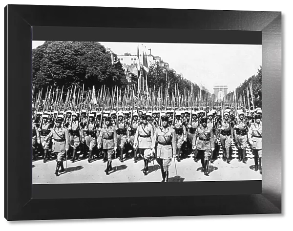 French Foreign Legion review, Paris, 14 July 1939