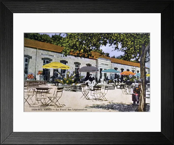 Framed Print : The French Foreign Legion, Sidi Bel Abbes, Algeria, 20th century. Artist: Siboni Framed Print : The French Foreign Legion, Sidi Bel Abbes, Algeria, 20th century. Artist: Siboni