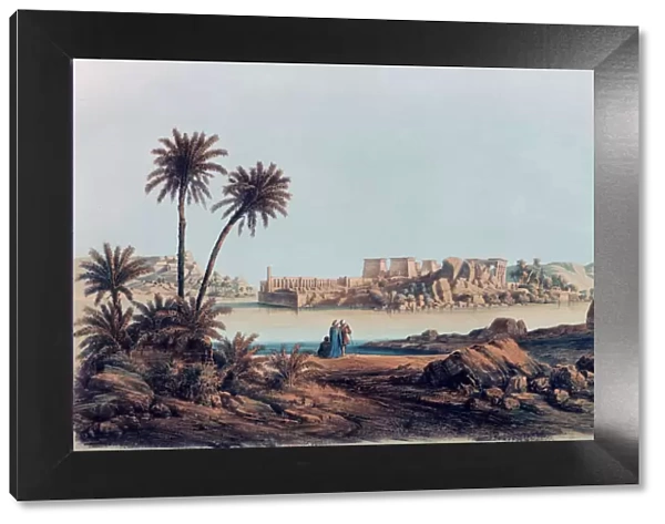 Philae, Egypt, 1842-1845. Artist: E Weidenbach