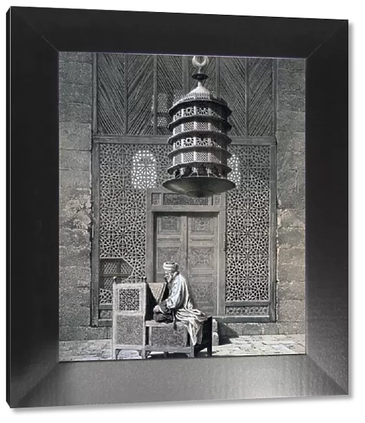 Tomb Door, Mosque of Sultan Barquq, 19th century. Artist: Emile Prisse D Avennes