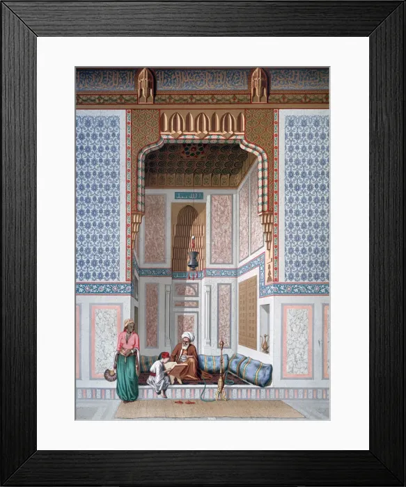 Framed Print : Khosne Ahmed el-Bordeyny, 19th century. Artist: Emile Prisse D Avennes Framed Print : Khosne Ahmed el-Bordeyny, 19th century. Artist: Emile Prisse D Avennes